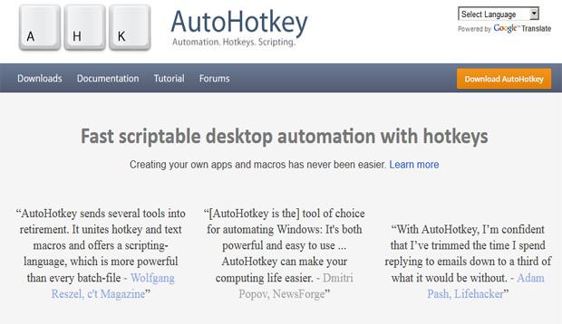 با برنامه AutoHotKey همه امور رایانهای خود را با سرعت برق انجام دهید!