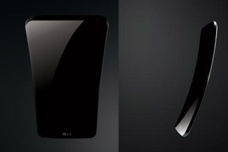 تصویر تبلیغاتی تلفن منحنی شکل LG G Flex به بیرون درز کرد