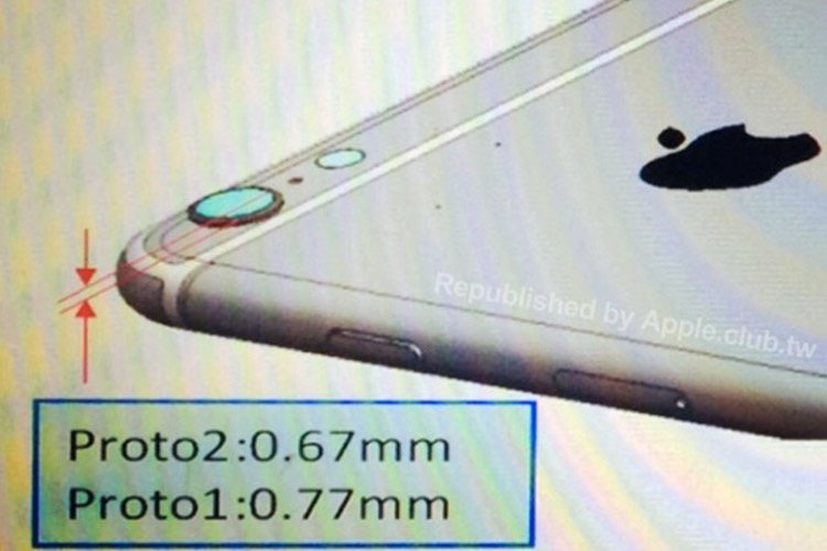 طرح شماتیک فاش شده از iPhone 6 احتمال وجود لنز برآمده را افزایش میدهد