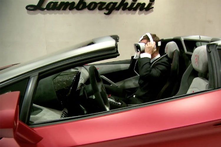 تماشا کنید: انتقال تجربه‌ی رانندگی لامبورگینی با هدست Gear VR سامسونگ