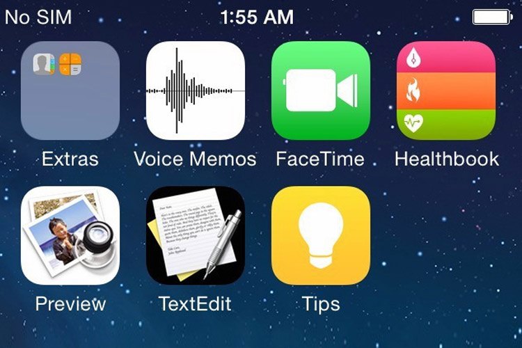تصاویر منسب به iOS 8 حکایت از وجود اپلیکیشنهای جدیدی چون Preview ،Healthbook و TextEdit در این نسخه دارد
