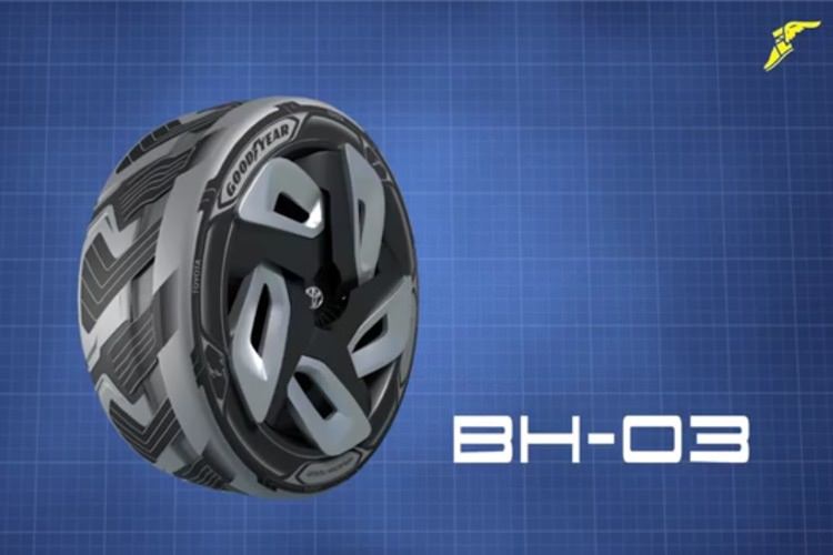 تماشا کنید: تایر مفهومی GoodYear با قابلیت تولید انرژی برای خودروهای الکتریکی