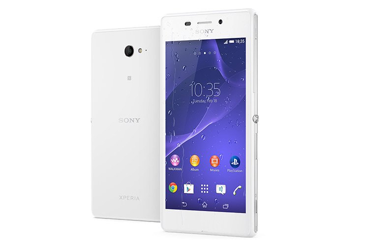 سونی تلفن میان ردهی ضد آب Xperia M2 Aqua را معرفی کرد