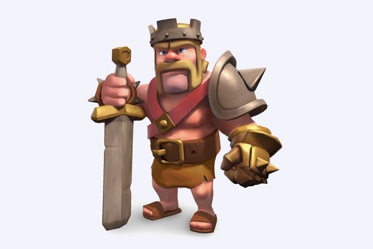 آموزش Clash of Clans: بربرین کینگ (Barbarian King)