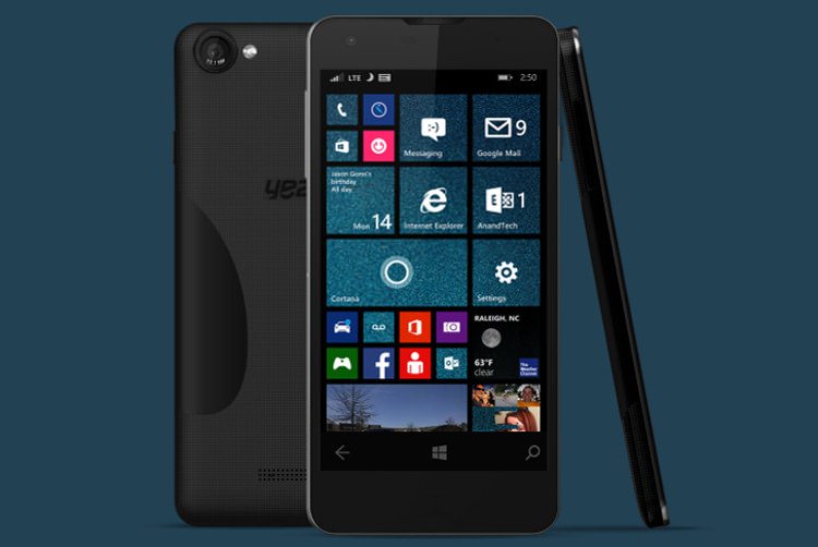 با جدیدترین گوشی هوشمند ویندوزفونی از شرکت Yezz آشنا شوید: Billy 5S LTE