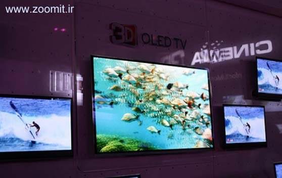 ال جی در سال 2012 تلویزیون 55 اینچ OLED را وارد بازار می کند 