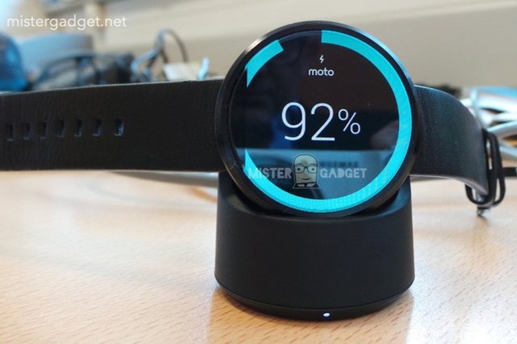 ساعت هوشمند Moto 360 به این شکل شارژ خواهد شد