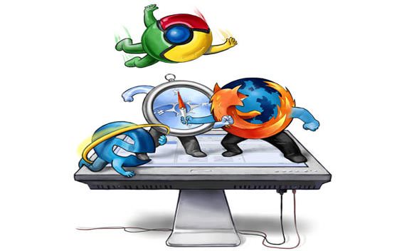 کدام مرورگر سریعتر است؟ مقایسه IE 9.0 و Chrome 15 و Opera 11 و Firefox 8 و Safari 5