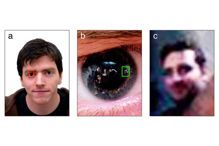در آینده، بازتاب قرنیه چشم در عکس‌ها برای شناسایی مجرمین استفاده خواهد شد