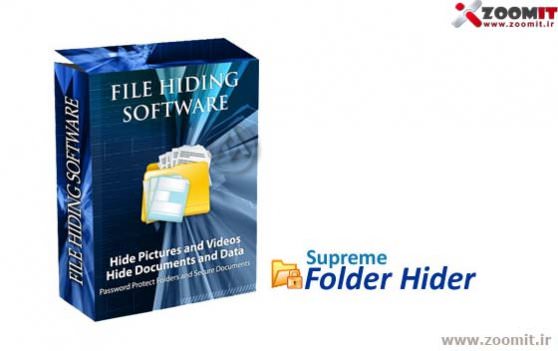 فایل های مورد نظرتان را با Supreme Folder Hider به طور کامل پنهان کنید