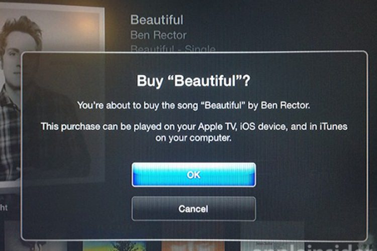 اضافه شدن قابلیت خرید موسیقی از طریق آیتونز در نسخه بتا از نرم افزار Apple TV