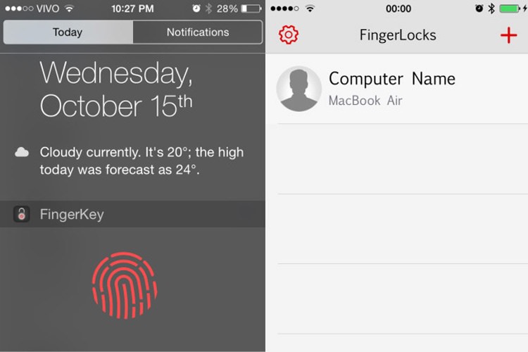 تماشا کنید: استفاده از اپلیکیشن «FingerKey» برای باز کردن قفل مک با آیفون