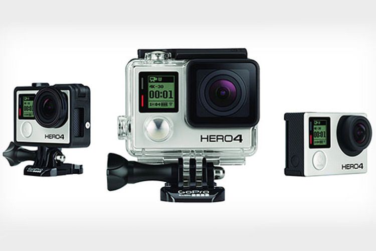 GoPro اکشن‌کم HERO4 را با قابلیت فیلم‌برداری 4K و صفحه‌ی نمایش لمسی معرفی کرد