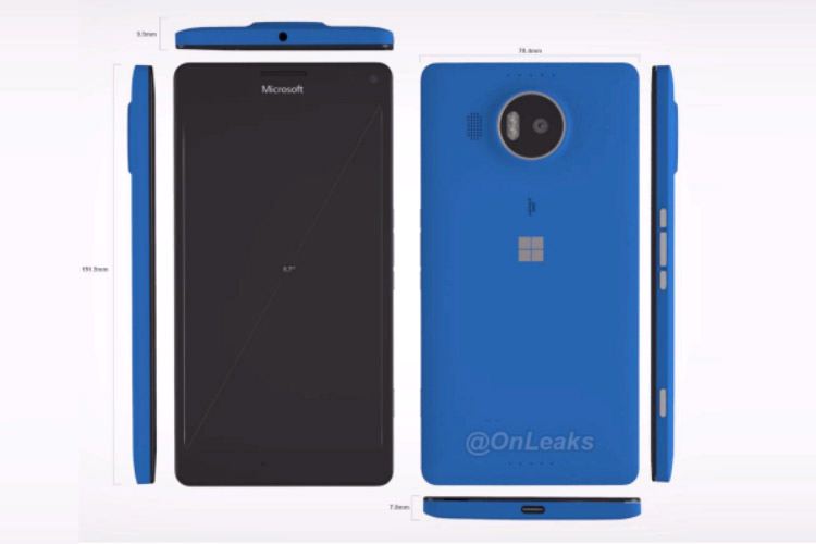 تماشا کنید: ویدئو رندر شده از گوشی Lumia 950XL فاش شد