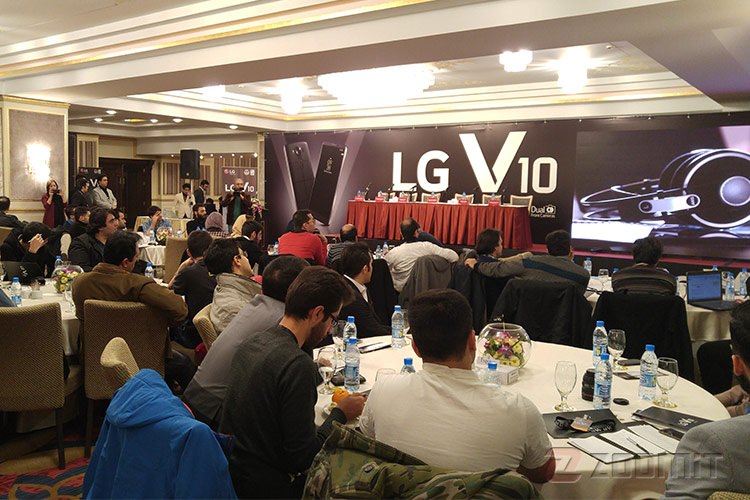 گزارش زومیت از مراسم رونمایی گوشی الجی V10 در ایران