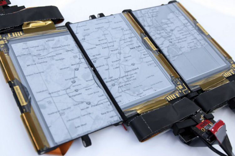 با Paperfold، تلفن تاشو با قابلیت تغییر شکل، آشنا شوید