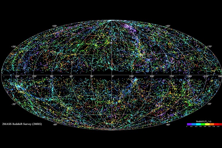 دانشمندان نجوم کامل ترین نقشه سه بعدی جهان را ارائه کردند