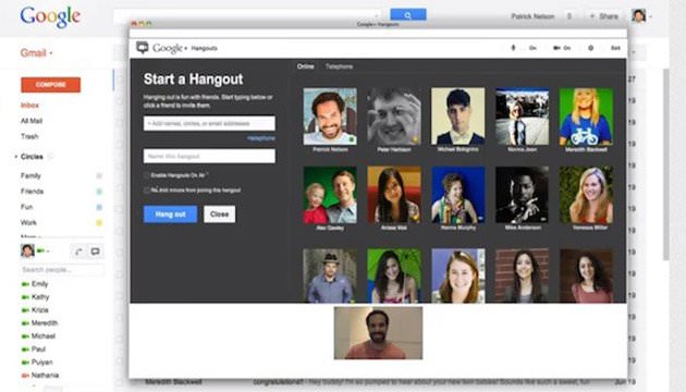 از این پس میتوانید مستقیما از جیمیل خود با Google Hangouts ارتباط ویدئویی برقرار کنید