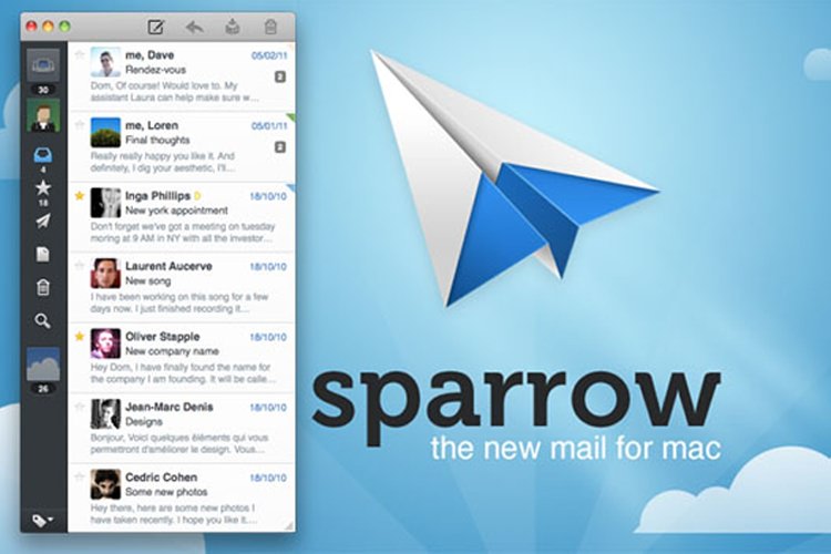 گوگل اپلیکیشن ایمیل Sparrow را از AppStore حذف کرد