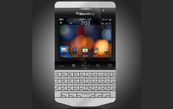 گوشی فوق العاده زیبای Blackberry طرح پورشه  