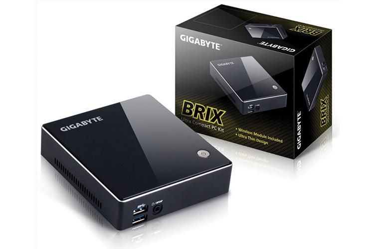 مینی پیسیهای جدید BRIX گیگابایت به پردازنده هسول تجهیز شدند