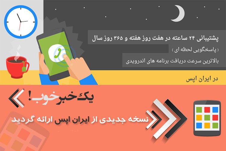 ایران اپس، اپ استوری هوشمند و به روز