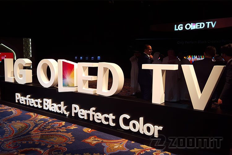 گزارش زومیت از مراسم رونمایی تلویزیون‌های جدید OLED ال‌جی در دوبی