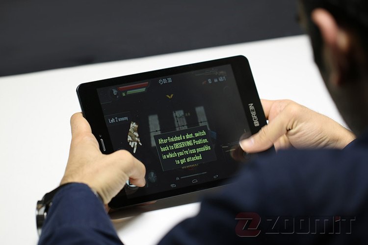 بررسی تبلت 7.85 اینچی Genesis Tab 2 گرین