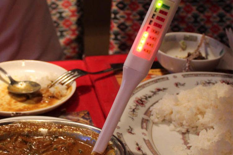 نمک سنج، میزان نمک غذا را اندازه گیری میکند