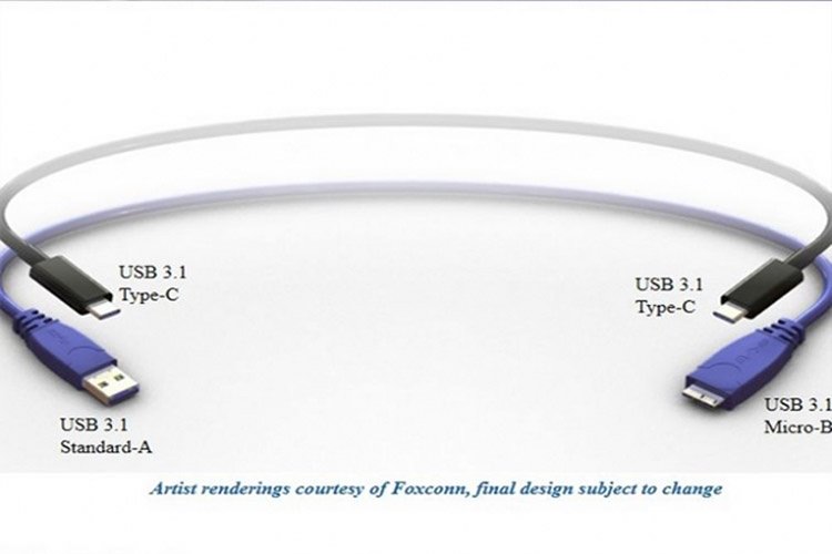 دو انتهای کابل USB در آیندهی نزدیک، یک شکل میشود؛ اولین تصویر از کابل USB معکوسشدنی