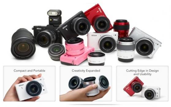 معرفی دوربین های Mirrorless نیکون مدل V1 و J1