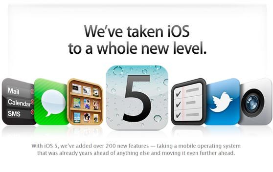 iOS 5 برای دانلود آماده است