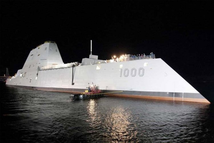 ناو جنگی فوق مدرن Zumwalt وارد ناوگان دریایی نیروی دریایی ایالات متحده شد