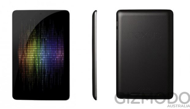 تصویر و مشخصات تبلت Nexus 7 گوگل لو رفت: پردازنده ۴هسته‌ای، قیمت ۱۹۹ دلار