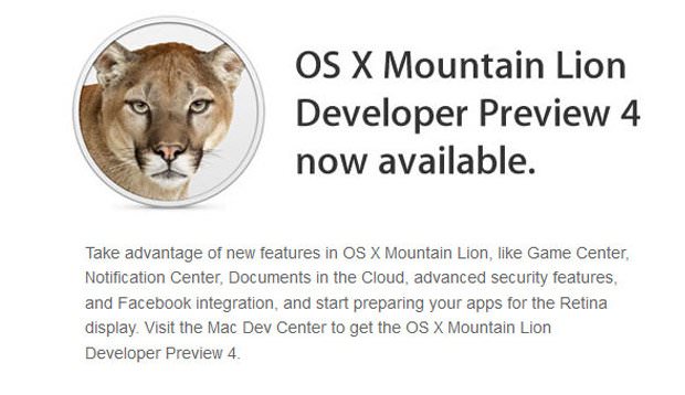 اپل، نسخه آزمایشی سیستمعاملهای شیر کوهی ۴ و iOS 6 را برای توسعه دهندگان و iTunes 10.6.3 را برای عموم منتشر کرد