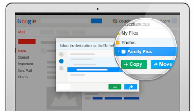 با استفاده از Kloudless فایلهای پیوست جیمیل را در دراپباکس و باکس ذخیره کنید