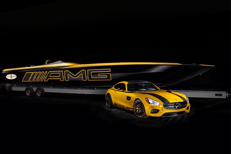 قایق تندروی Marauder با الهام از مرسدسبنز AMG GT S معرفی شد