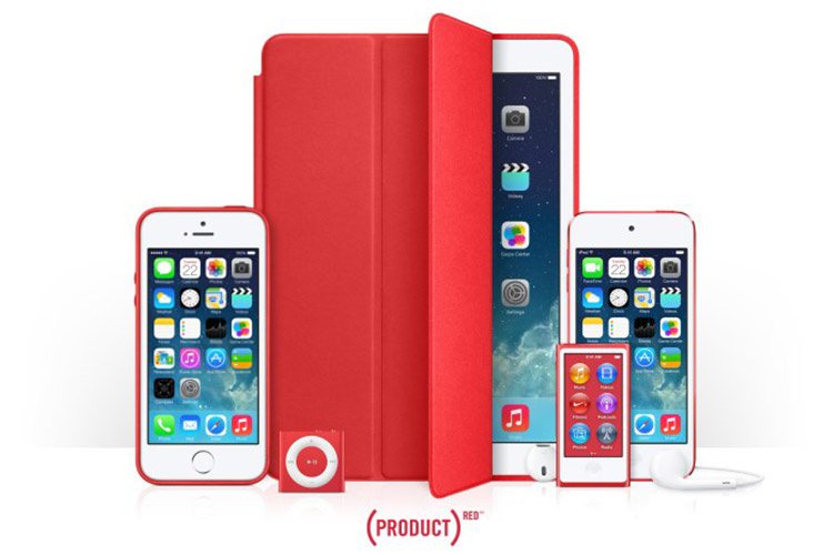 کمکهای اپل برای مقابله با ایدز از طریق فروش محصولات قرمز رنگ تحت برند RED به 70 میلیون دلار رسید