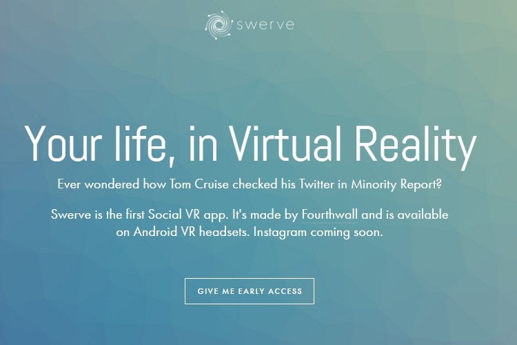 تجربه توییتر و اینستاگرام در هدستهای واقعیت مجازی در اپلیکیشن swerve
