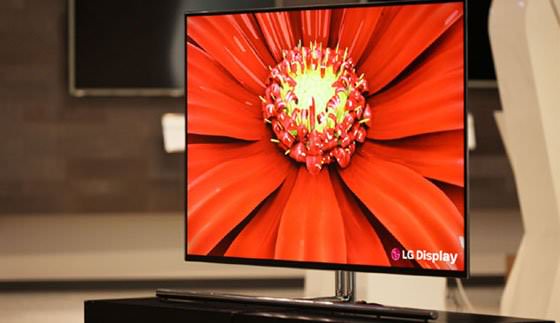 CES 2012: ال جی از تلویزیون 55 اینچ OLED پرده بردای می کند