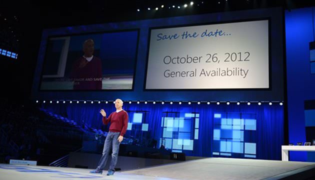 نسخه نهایی ویندوز ۸ در ۵ آبان، ۲۶ اکتبر منتشر می‌شود