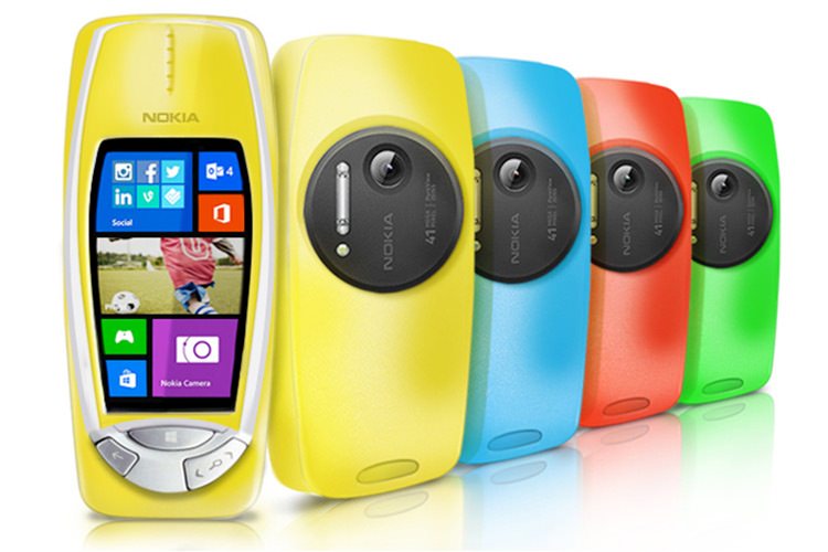 نوکیا تلفن قدیمی Nokia 3310 را به دوربین ۴۱ مگاپیکسلی و سیستمعامل ویندوز فون مجهز کرد