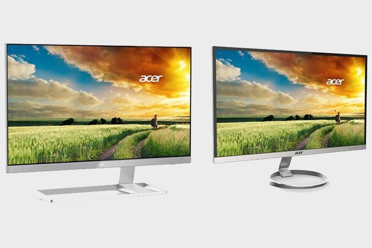 ایسر از دو مانیتور بدون فریم با رزولوشن 4K پرده برداشت