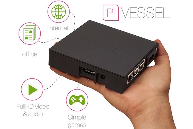 تماشا کنید: Pi Vessel، یک مینی پیسی لینوکسی ارزان قیمت مبتنی بر Raspberry Pi