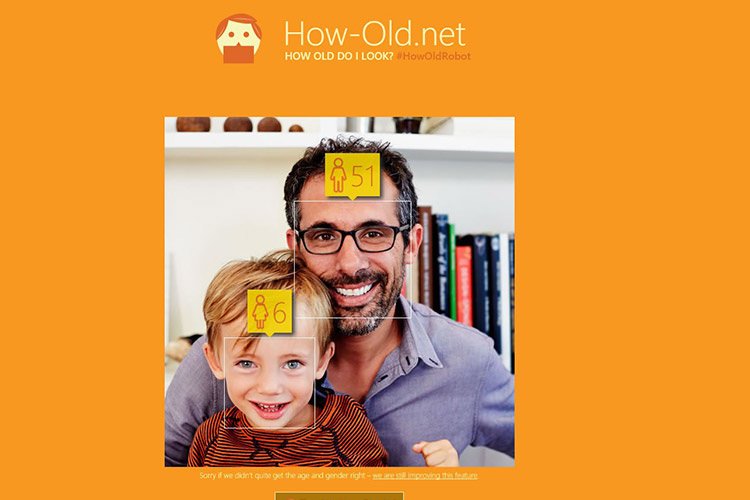 وب سایت How OLD مایکروسافت، سن شما را حدس میزند