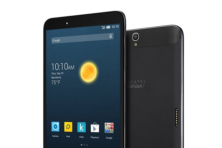 آلکاتل از تبلت ۸ اینچی OneTouch Hero 8 با پردازندهی ۸ هستهای و نمایشگر فول اچدی رونمایی کرد