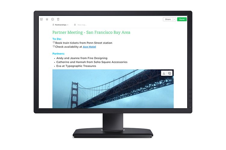 نسخه تحت وب اورنوت (Evernote) تمیزتر و سریعتر شد