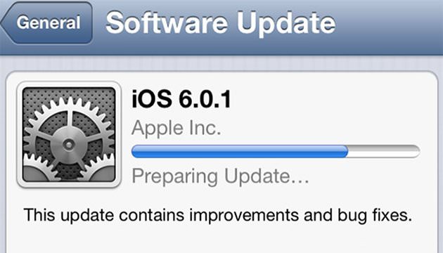 iOS 6.0.1 منتشر شد: بهبود برخی مشکلات iOS 6 و معرفی برخی قابلیتهای جدید برای توسعهدهندگان