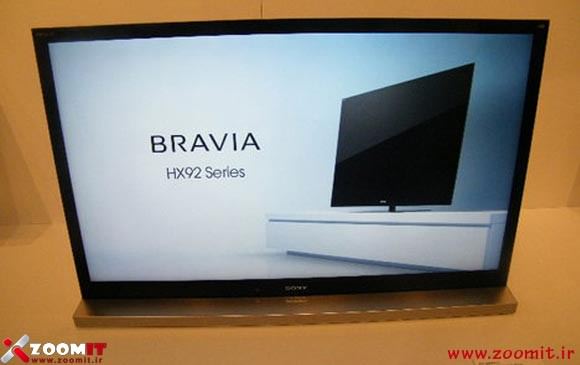 CES2011: بررسی تصویر تلویزیون بسیار زیبای Sony Bravia  مدل HX293