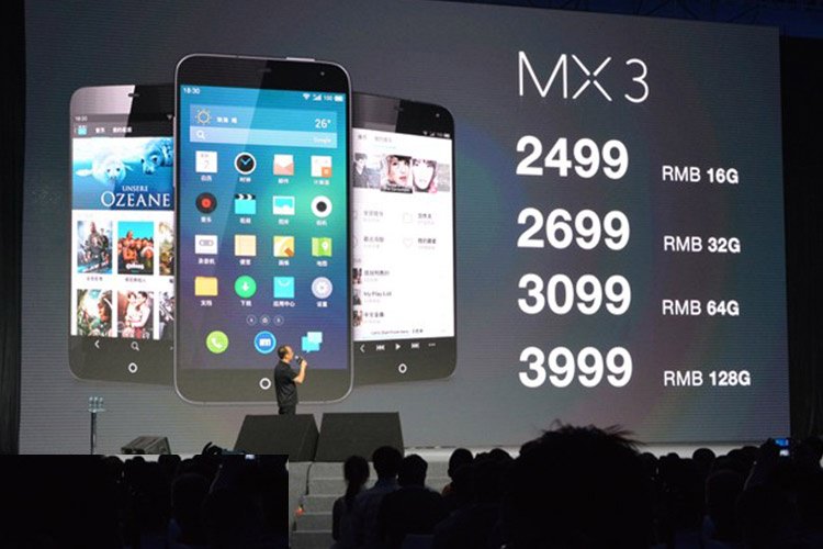 تلفن Meizu MX3 با پردازندهی 8 هستهای Exynos 5 Octa و صفحه نمایش 5.1 اینچ معرفی شد